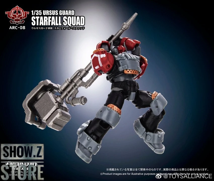 Toys Alliance ARC-08 Ursus Guard Starfall Squad Set Of 3 - Image 4