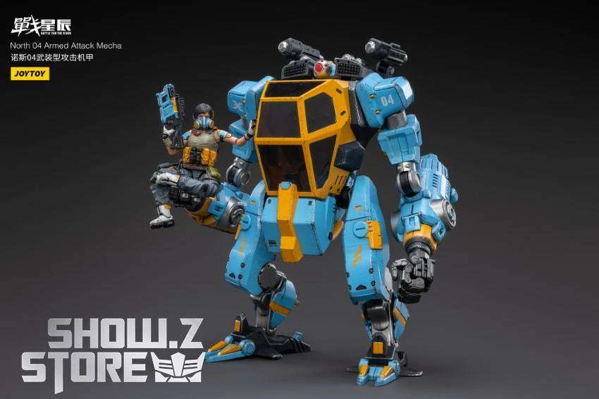 JoyToy Source 1/18 North 04 Armed Attack Mecha W/ Pilot - Image 4