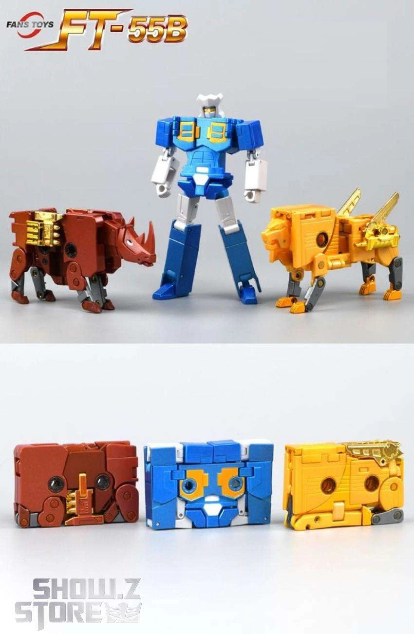 FansToys FT-55B Steeljaw, Ramhorn & Eject Set Of 3 - Image 2