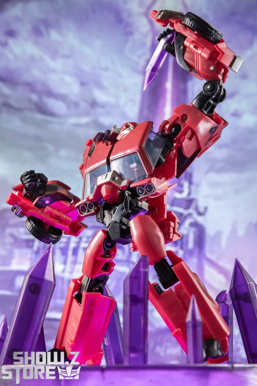 4th Party AC-03 TFP Cliffjumper W/ Crystal Display Base - Image 4