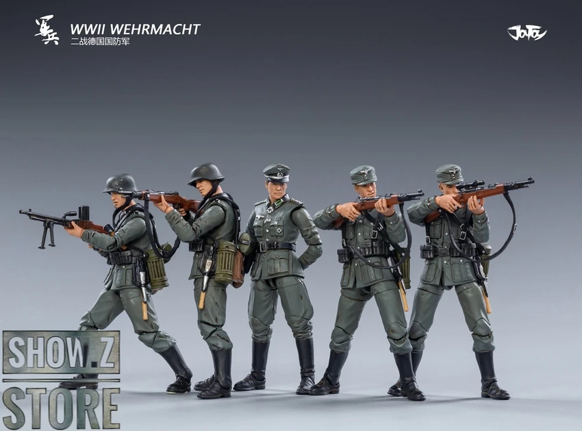 JoyToy Source 1/18 WWII German Wehrmacht Unit Set Of 5 - Image 6