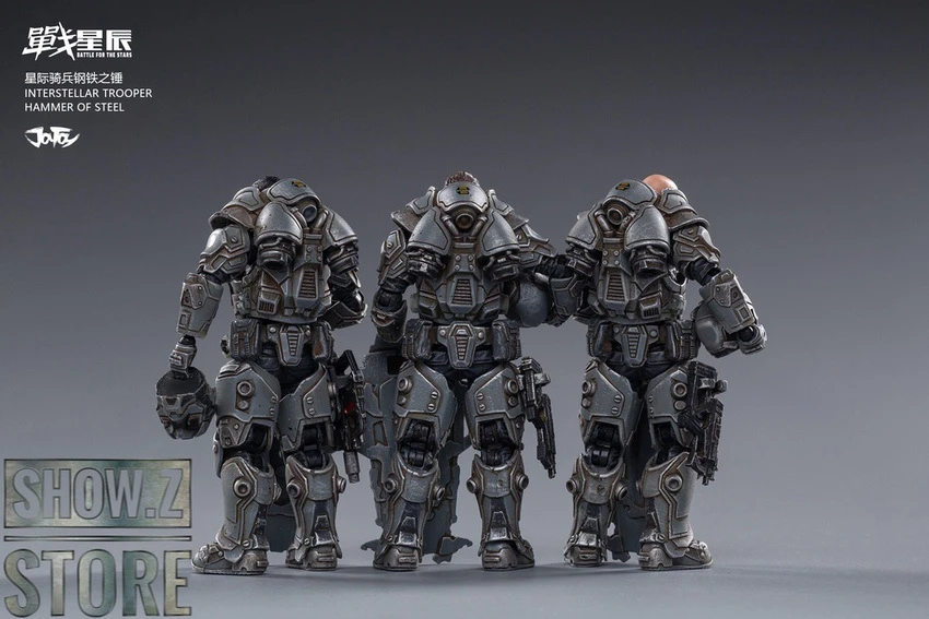 JoyToy Source 1/18 Hammer Of Steel Interstellar Trooper Set Of 3 - Image 13
