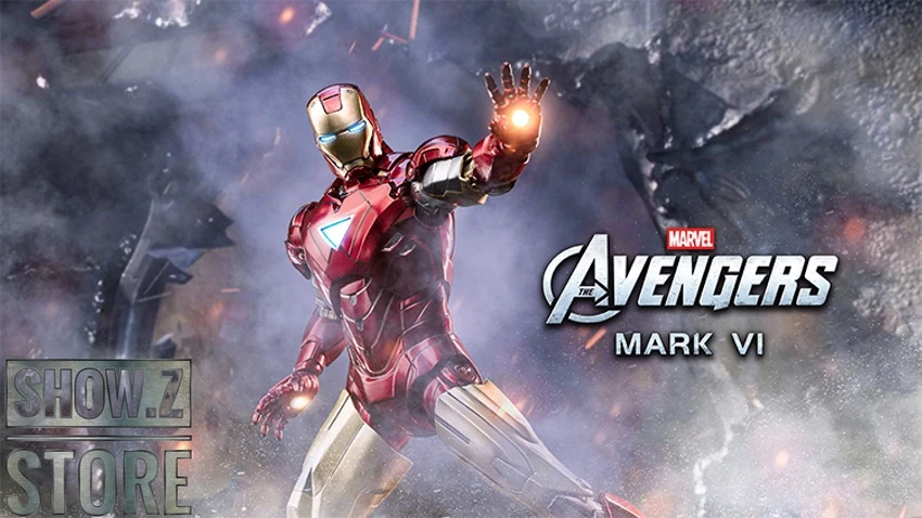 ZT Toys Marvel Licensed 1/10 Iron Man Mark 6 W/ LED - Image 6