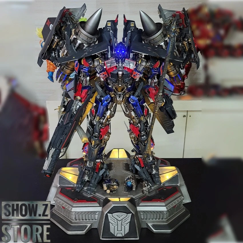 HEAT Studio Custom Made Jetpower Optimus Prime Statue - Image 2