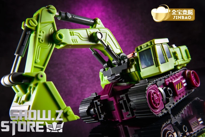 Jinbao DF03 Builder.D Devastator Green Version Set Of 6 Oversized Version - Image 11
