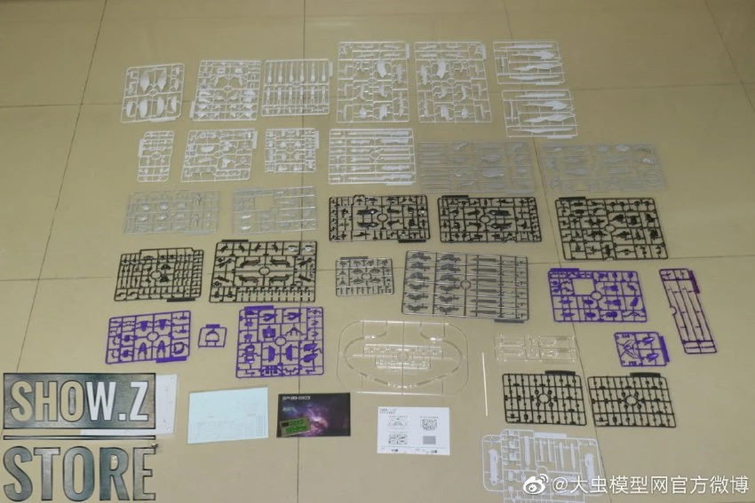 Moxin MG 1/100 XXXG-00W0 Wing Gundam Zero Purple Version Model Kits - Image 7