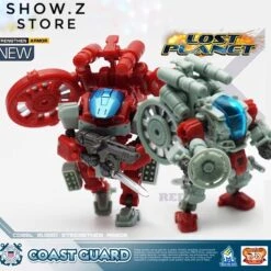 MechFansToys Lost Planet Coast Guard CG01 White Shark & CG02 Red Dragon