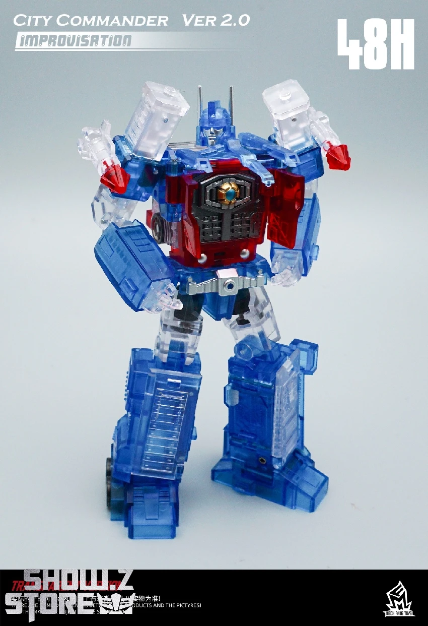 MechFansToys MF-48H City Commander Ultra Magnus Transparent Version - Image 2