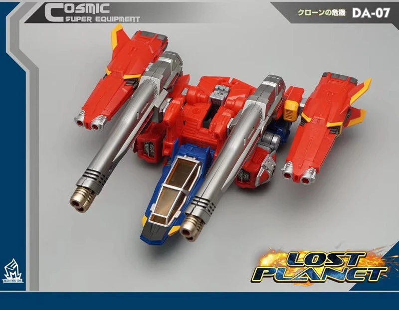 MechFansToys Lost Planet Diaclone Reboot DA-07 Cosmos Battle Upgrade Kit For DA-01 Dia-Battles - Image 7