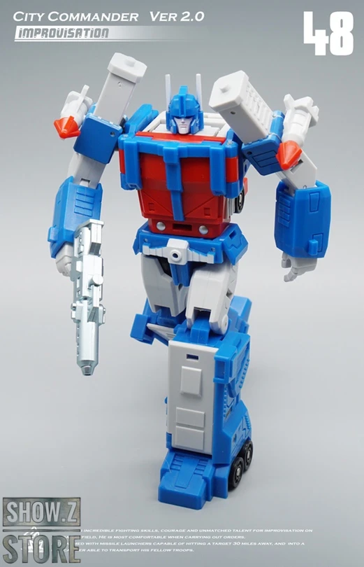 MechFansToys MF48 City Commander Ultra Magnus Version 2.0 Improvisation - Image 20