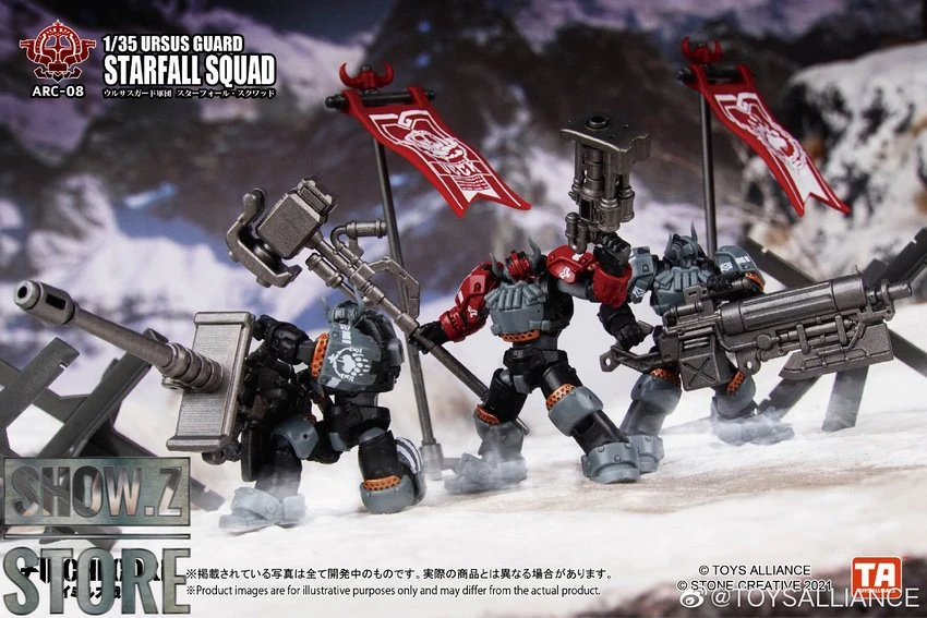 Toys Alliance ARC-08 Ursus Guard Starfall Squad Set Of 3 - Image 11