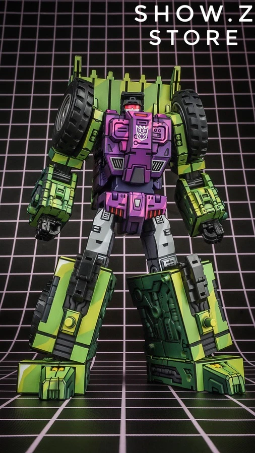 Toyworld TW TW-C07A TWC07A Constructor Devastator Cel Cell Shaded Standard Version Set Of 6 - Image 6