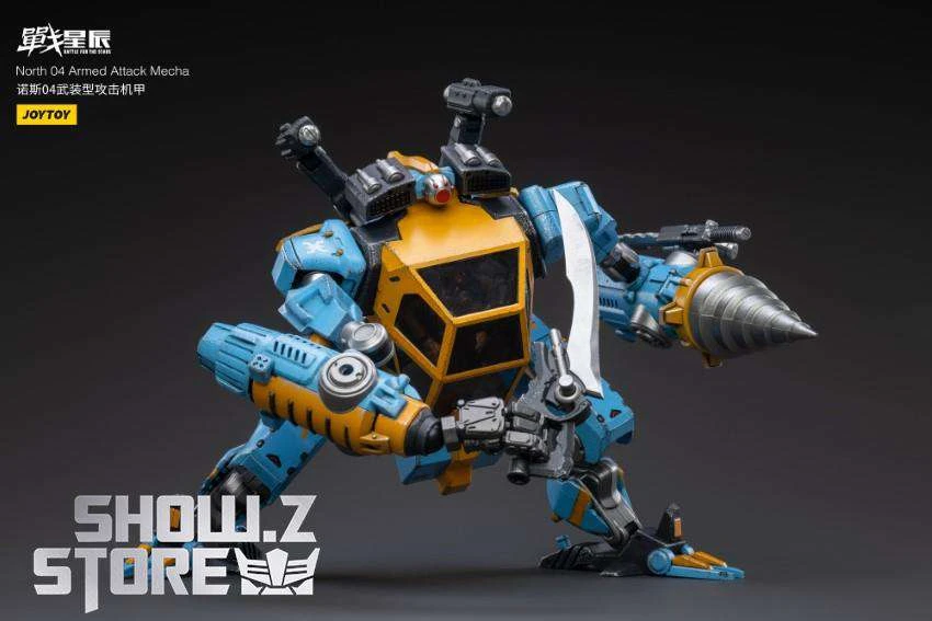 JoyToy Source 1/18 North 04 Armed Attack Mecha W/ Pilot - Image 14