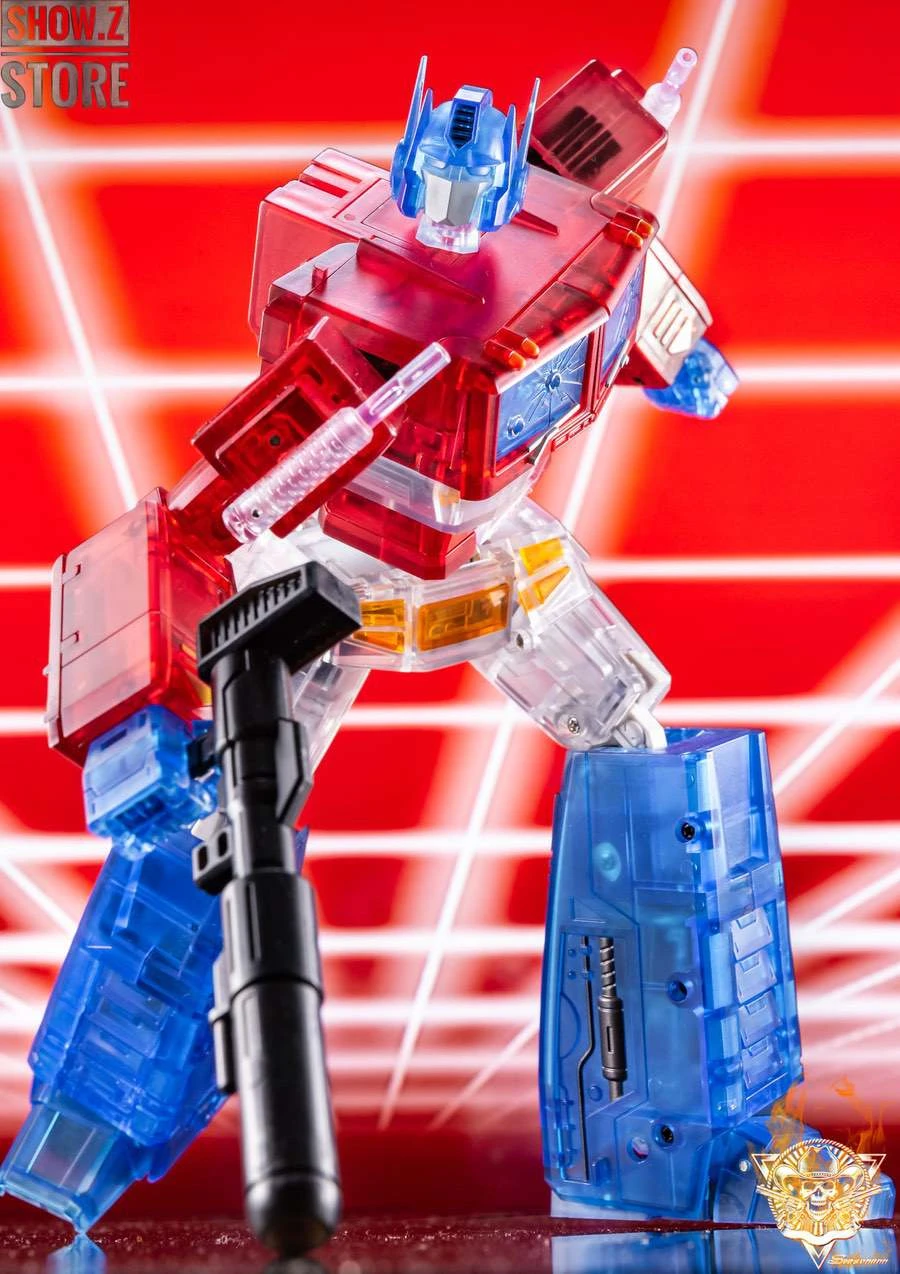 Magic Square MS-01T Light Of Freedom Optimus Prime Clear Version - Image 6