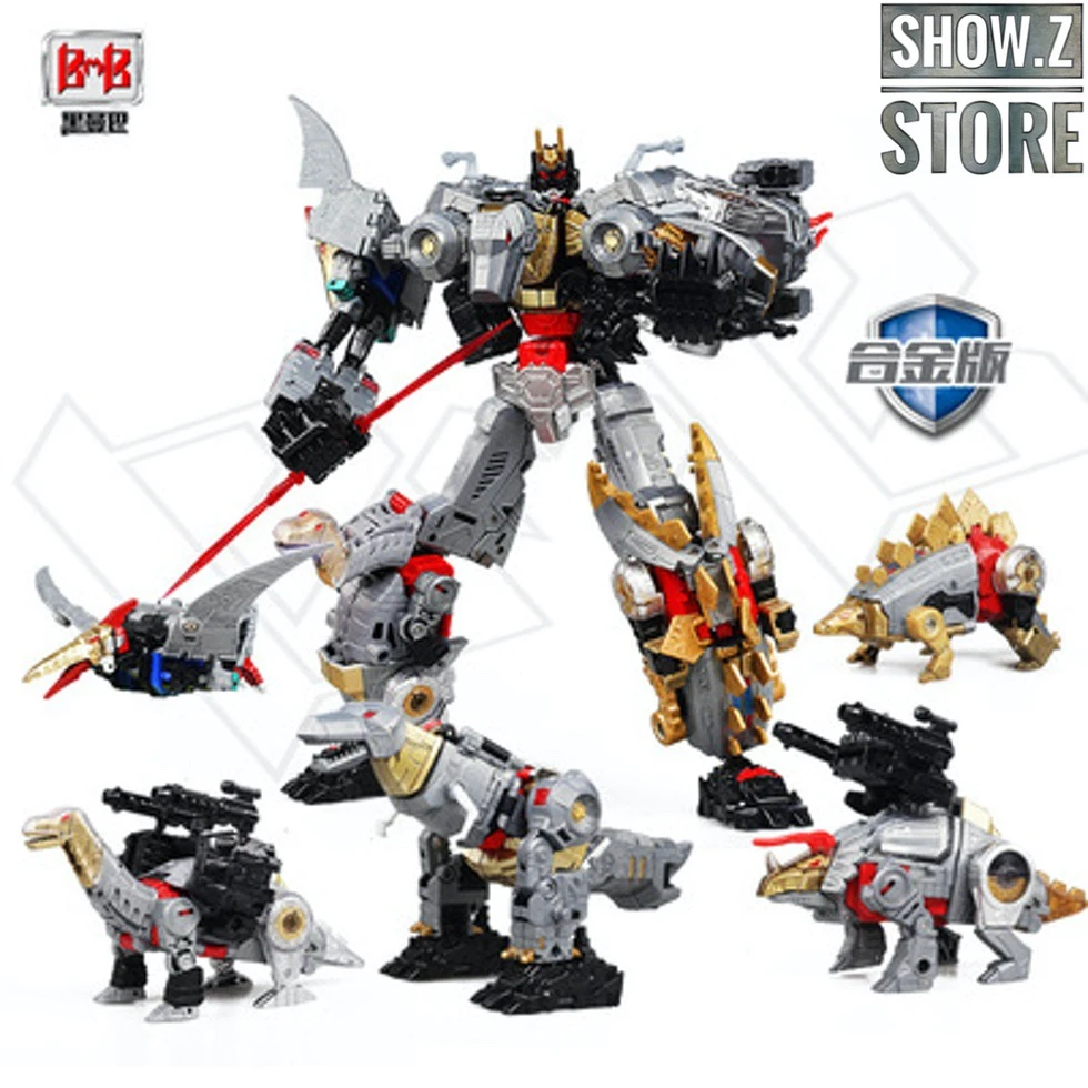 Black Mamba H6002-7B Robot Force Volcanicus Oversized Combiner Set Of 5 - Image 5