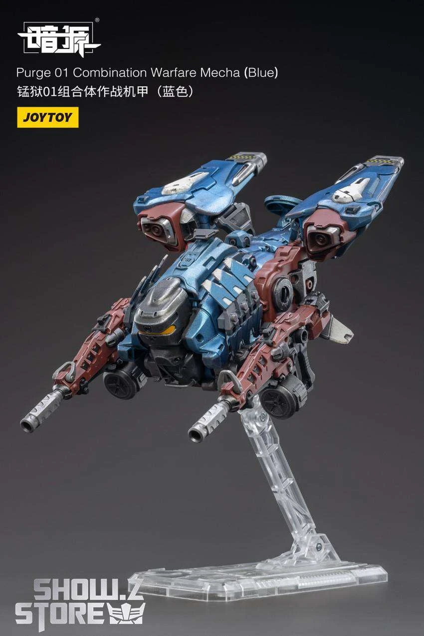 JoyToy Source 1/25 Purge 01 Combination Warfare Mecha Blue Version W/ Pilot - Image 6
