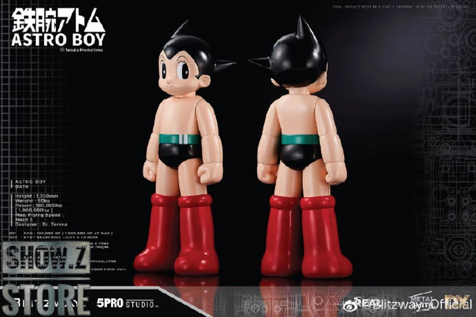 Blitzway BW-NS 50101 Astro Boy Anime Statue Deluxe Version - Image 12