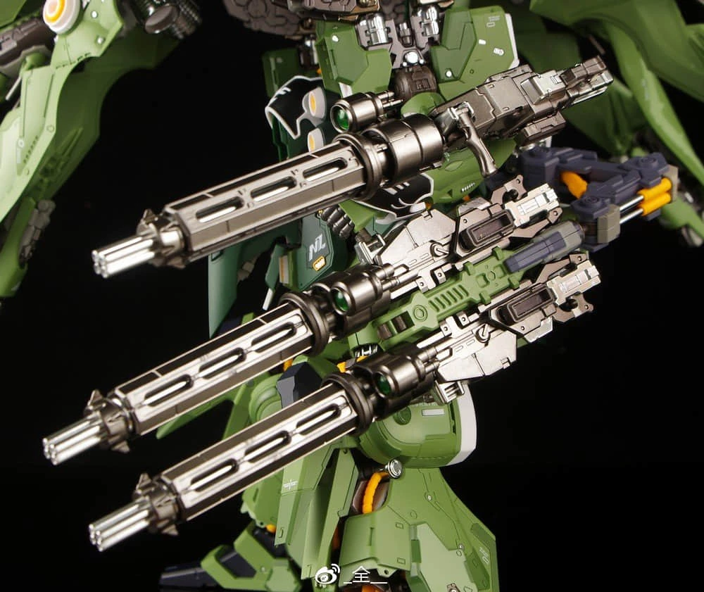 Metal Club MC Beam Gatling Gun Add On Kit For Metal Club 1/100 NZ-666 Kshatriya Gundam - Image 12