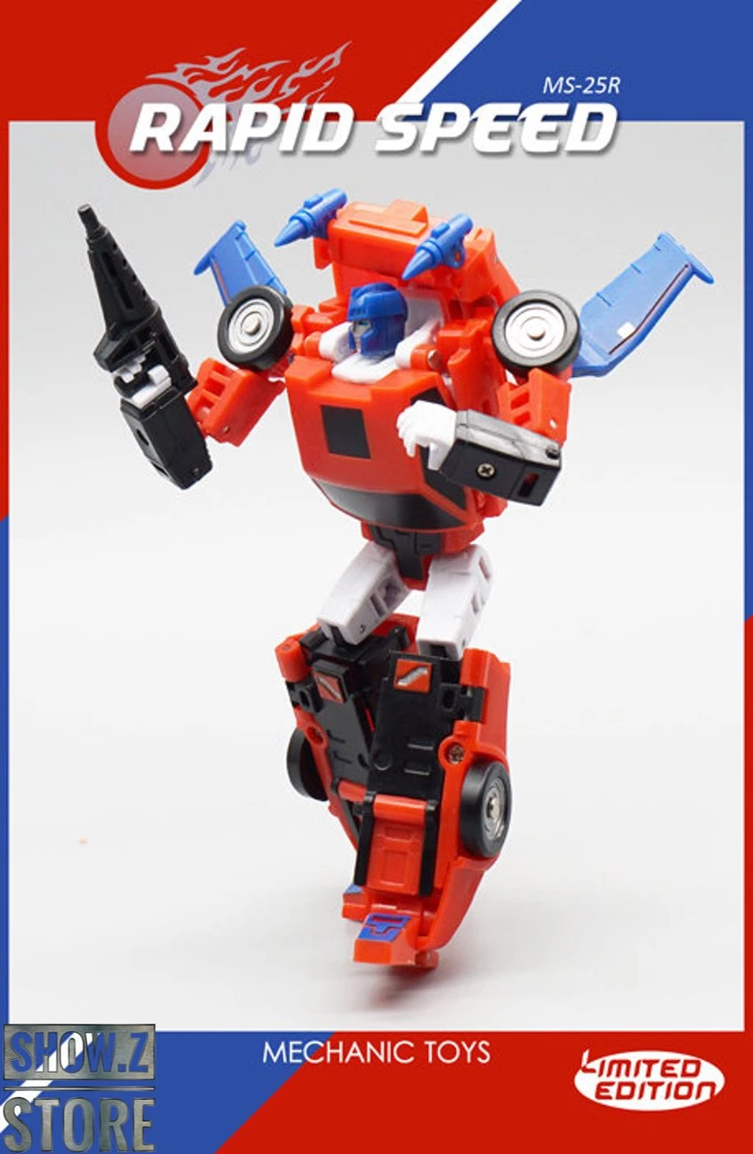 MechFansToys Mech Soul MS-25R Rapid Speed Road Rage Limited Edition - Image 9