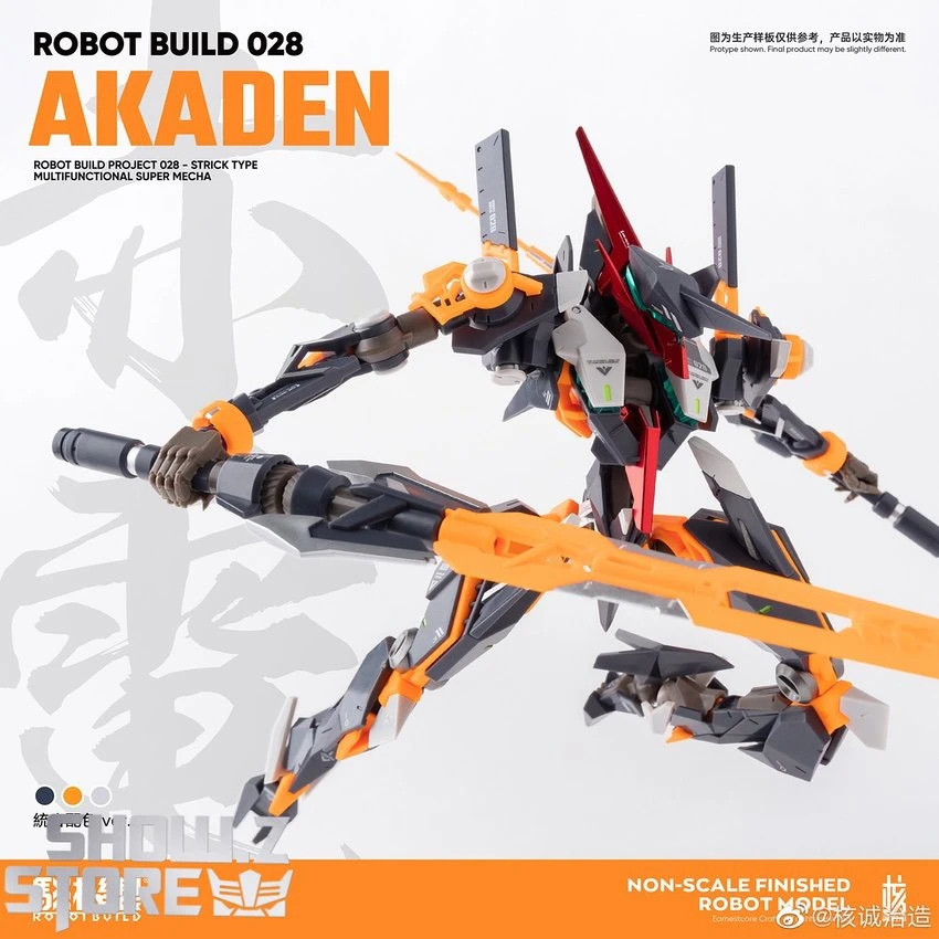 Earnestcore Craft RB-28 Robot Build Akaden Strick Type - Image 5