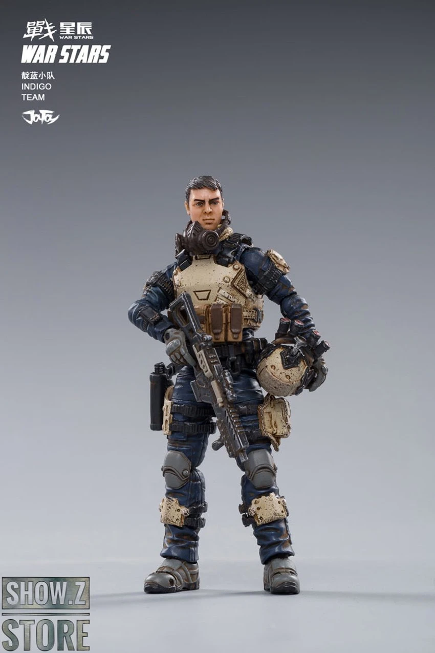 JoyToy Source 1/18 War Stars Starhawk 8th Army Indigo Fleet Set Of 3 - Image 3