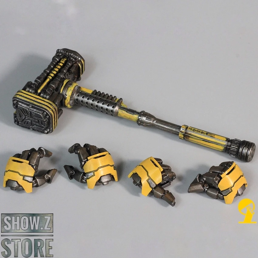 GY Toys Upgrade Kit For 3A DLX Bumblebee War Hammer & 4 Hands Set - Image 2
