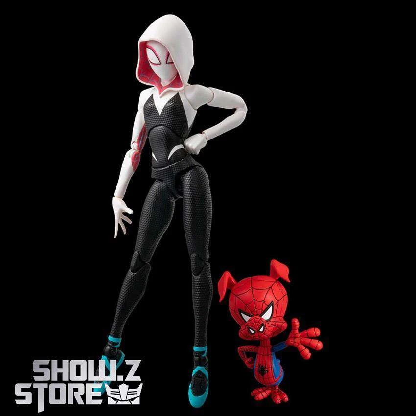 Sentinel Toys SV-ACTION Spider-Man: Into The Spider-Verse Spider-Gwen & Spider-Ham - Image 11