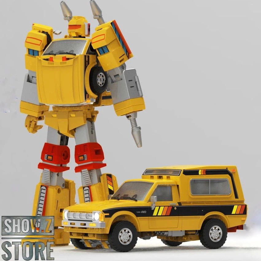 XTransbots MX-8Y Aegis Trailbreaker Yellow Diamond Version - Image 17