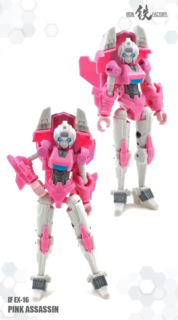 IronFactory IF-EX16 Pink Assassin Arcee - Image 5