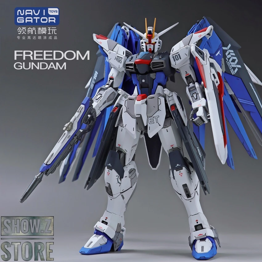 Navigator Toys Pre-Painted & Pre-Assembled Bandai ZGMF-X10A Freedom Gundam Ver.2.0 - Image 2