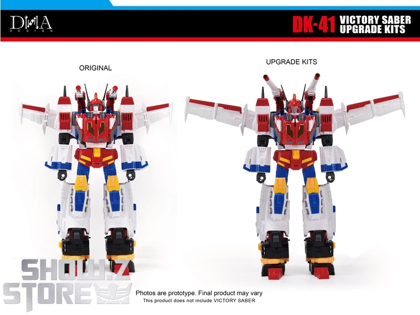 DNA Design DK-41 Upgrade Kits For Legacy Victory Saber - Image 5