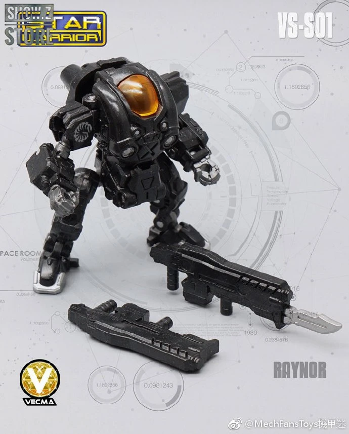 MechFansToys Vecma Toys VS-S01 Combat Squad Soldier & Raynor Set Of 2 - Image 3