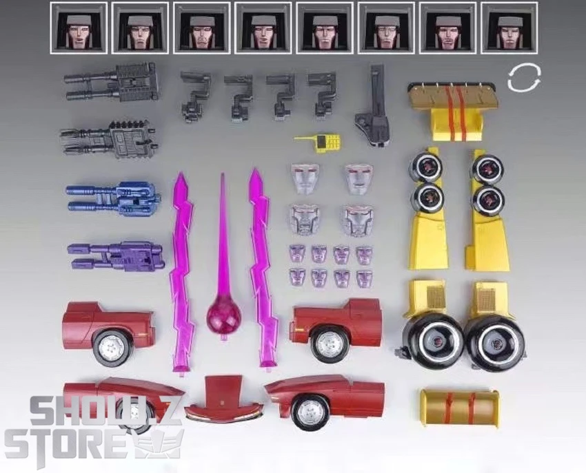 X-Transbots MX-12B Trailer For MX-12A Gravestone Motormaster W/MX-12C Accessory Pack - Image 2