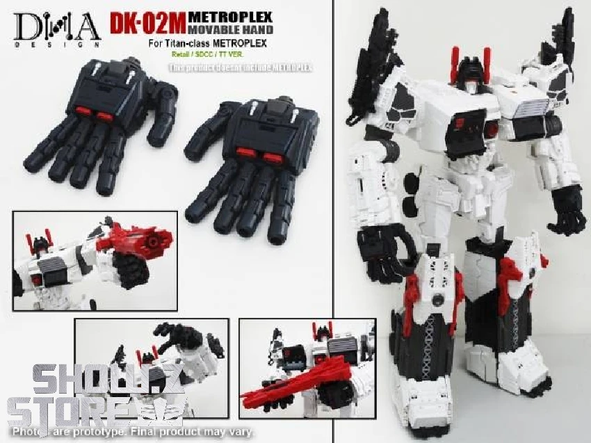 DNA Design DK-02M Upgrade Kits For Titan Return Metroplex - Image 3