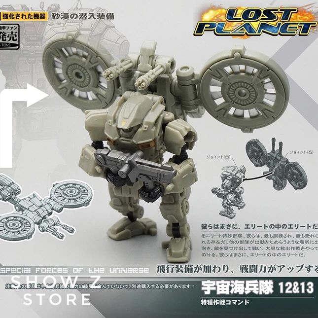 MechFansToys Lost Planet Powered-suit DA12 & DA13 Desert Color Version - Image 2