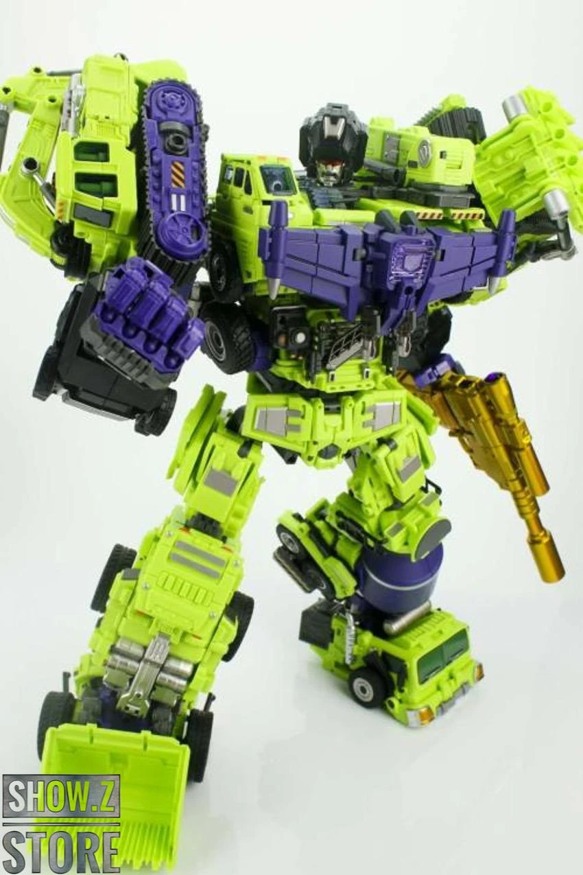 Generation Toy GT-99DX ReBuilder Devastator Set Of 6 - Image 6