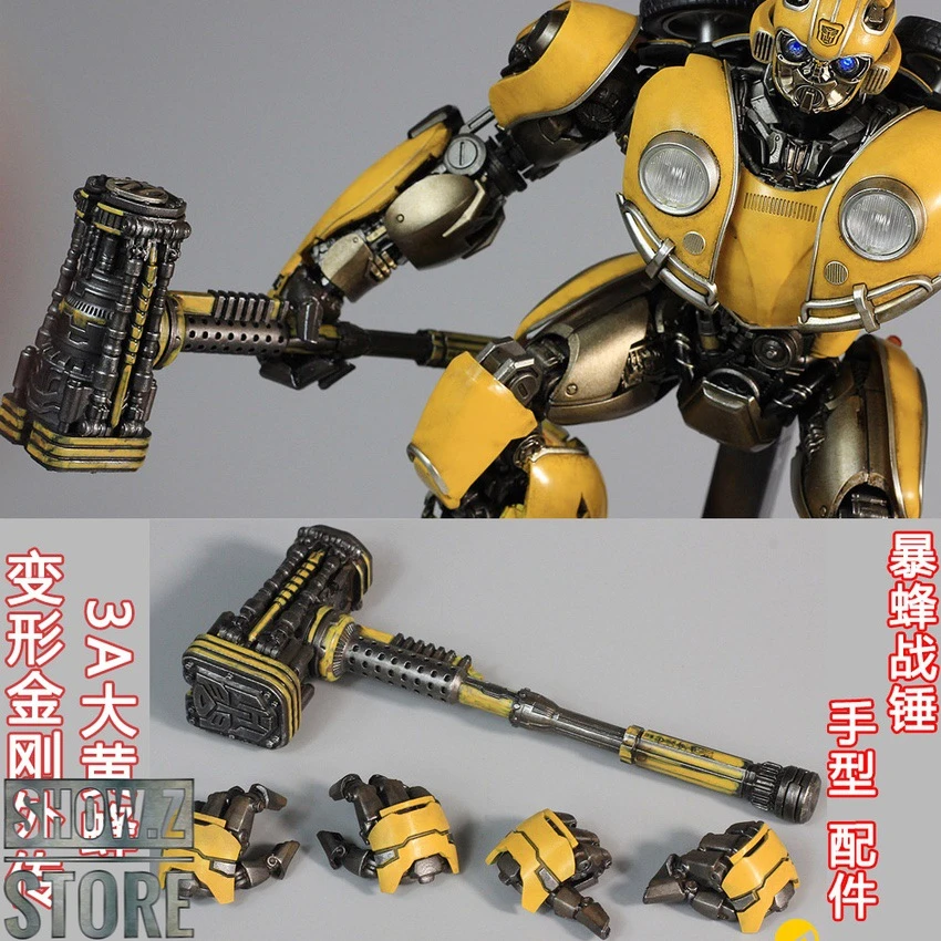 GY Toys Upgrade Kit For 3A DLX Bumblebee War Hammer & 4 Hands Set - Image 8