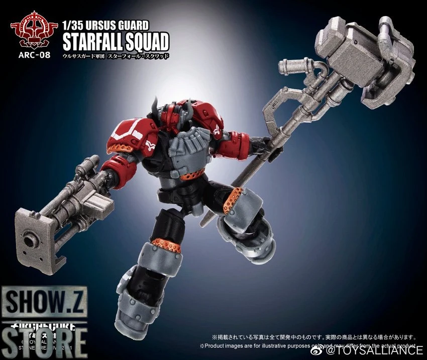 Toys Alliance ARC-08 Ursus Guard Starfall Squad Set Of 3 - Image 3