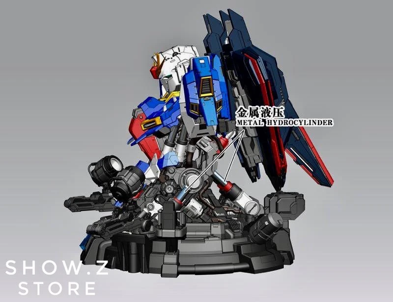 BSC YiHui YH Model 1/35 MSZ-006 MSZ006 Zeta Gundam Z Gundam Bust Model Kit - Image 14
