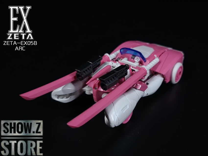 Zeta Toys EX-05B Arc Arcee Cartoon Color Version - Image 8