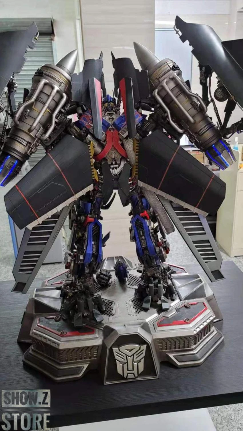 HEAT Studio Custom Made Jetpower Optimus Prime Statue - Image 9
