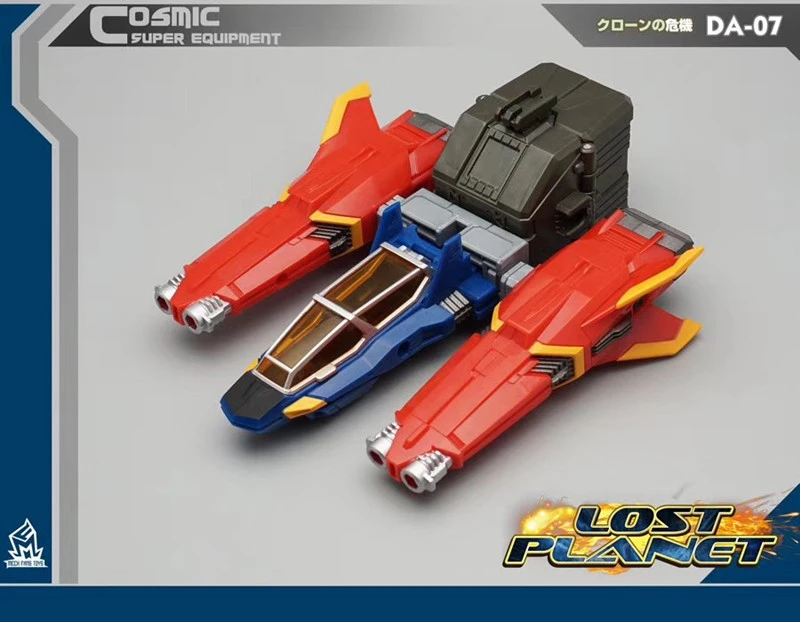 MechFansToys Lost Planet Diaclone Reboot DA-07 Cosmos Battle Upgrade Kit For DA-01 Dia-Battles - Image 5