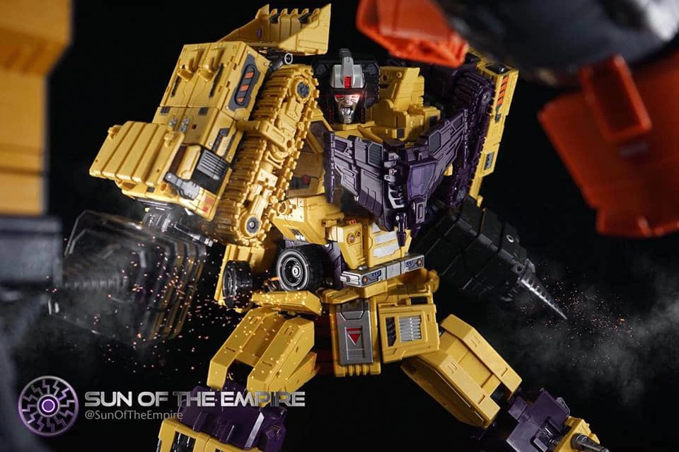 Toyworld TW-C07B Constructor Devastator Yellow Set Of 6 - Image 3