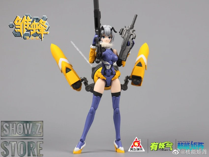 Nuke Matrix 1/12 ChuFeng Hinabachi B.E.E Model Kit Anime Color Version - Image 4