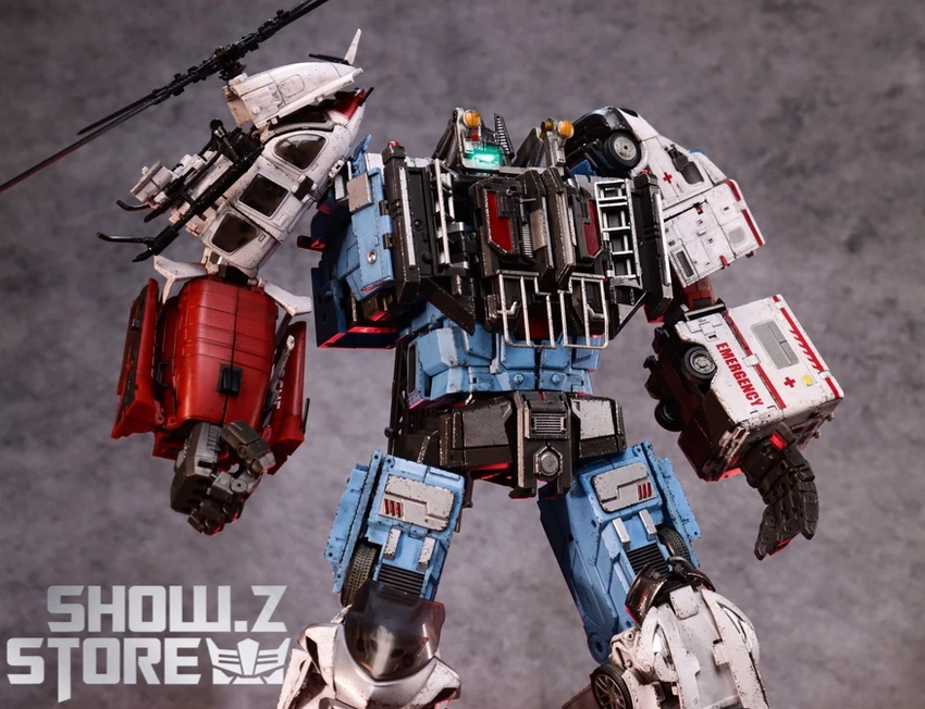 Generation Toy Guardian Defensor Set Of 5 Battle Damaged Version - Image 5