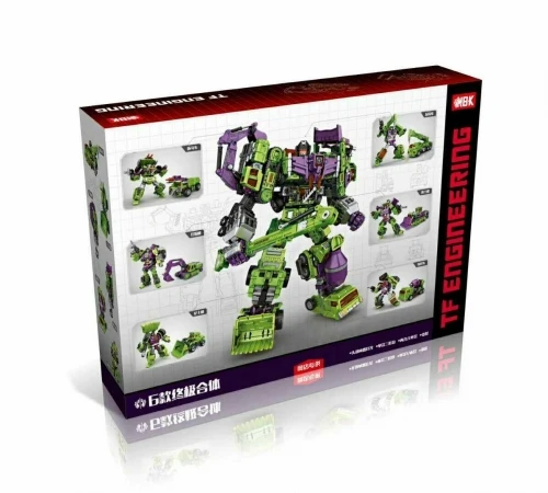 NBK Devastator TF Engineering Full Set Of 6 - Image 11