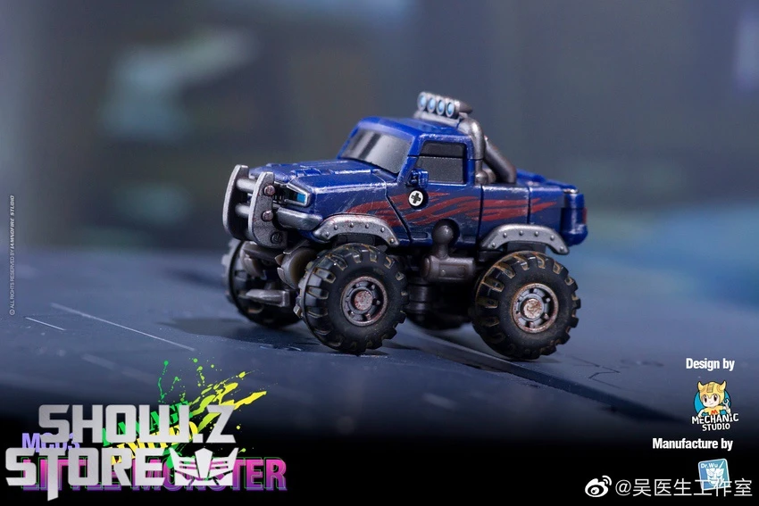 Dr.Wu & Mechanic Studio MC03 Little Monster Wheelie Damaged Version - Image 4