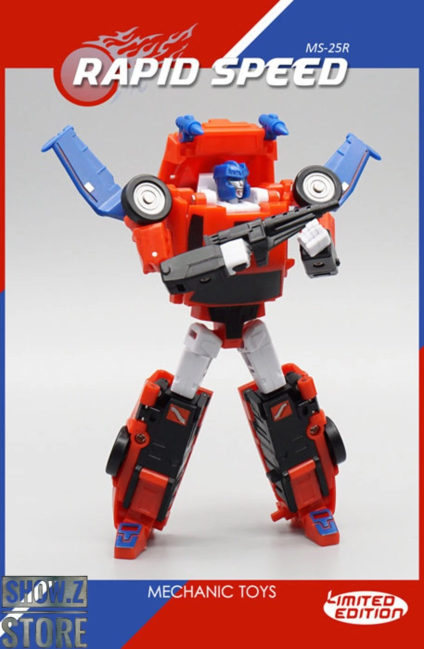 MechFansToys Mech Soul MS-25R Rapid Speed Road Rage Limited Edition - Image 11