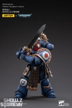 JoyToy Source 1/18 Warhammer 40K Space Ultramarines Veteran Sergeant Icastus