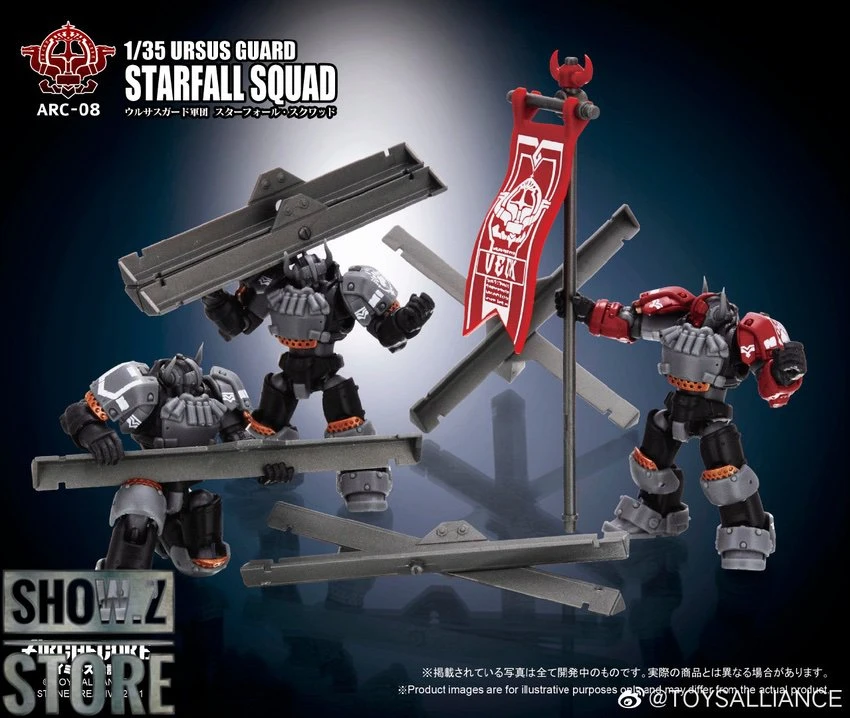 Toys Alliance ARC-08 Ursus Guard Starfall Squad Set Of 3 - Image 9